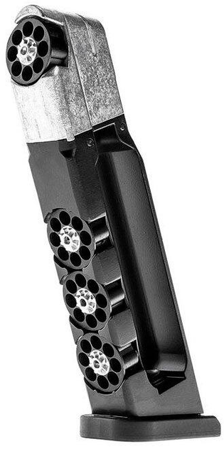 Магазин Umarex Rotary Magazine для Glock 17 кал. 4,5 мм. 3 шт/уп - зображення 2