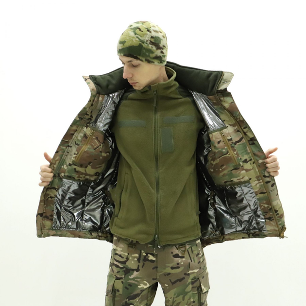 Куртка тактична зимова мультикам розмір 50-4 - зображення 1
