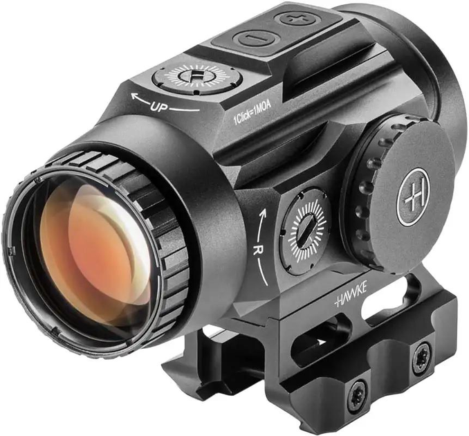 Монокуляр призматичний Hawke Prism Sight 4x24 сітка 5,56 BDC Dot - зображення 2