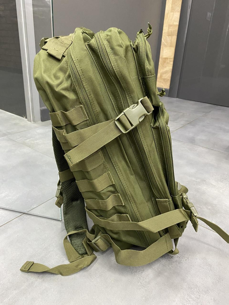 Военный рюкзак Yakeda Олива 45л - изображение 2