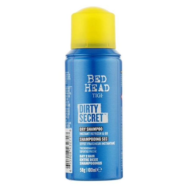 Очищающий сухой шампунь Tigi Bed Head Dirty Secret Dry Shampoo, 100 ml ...