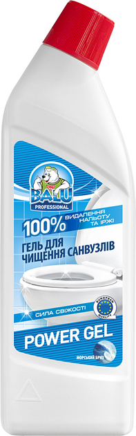 Гель для чистки санузлов Balu Power Gel Морской бриз 1000 мл ...