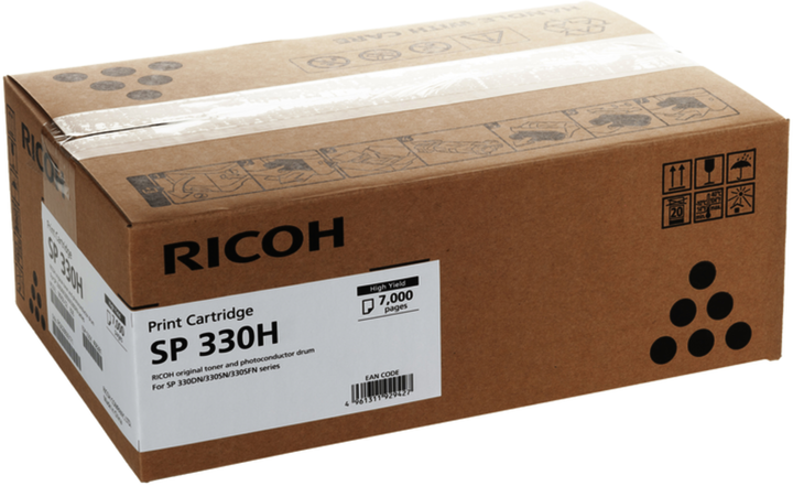 Cartridge Ricoh SP 330H Black (4961311929427) - obraz 2