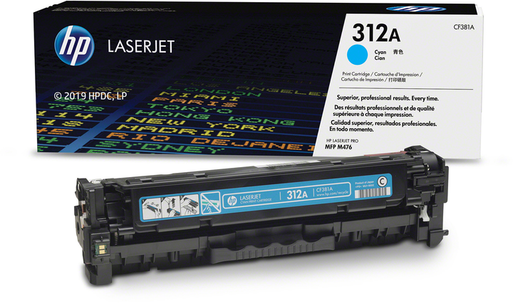 Cartridge HP 312A LJ Pro M476dn/M476dw/M476nw Cyan (887111367761) - obraz 3