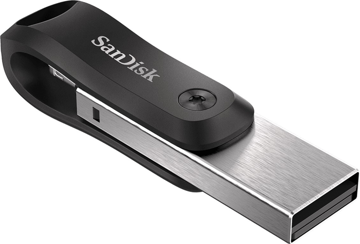 Флеш пам'ять USB Sandisk iXpand Go 128Gb, USB 3.0/Lightning for Apple (SDIX60N-128G-GN6NE) - зображення 2