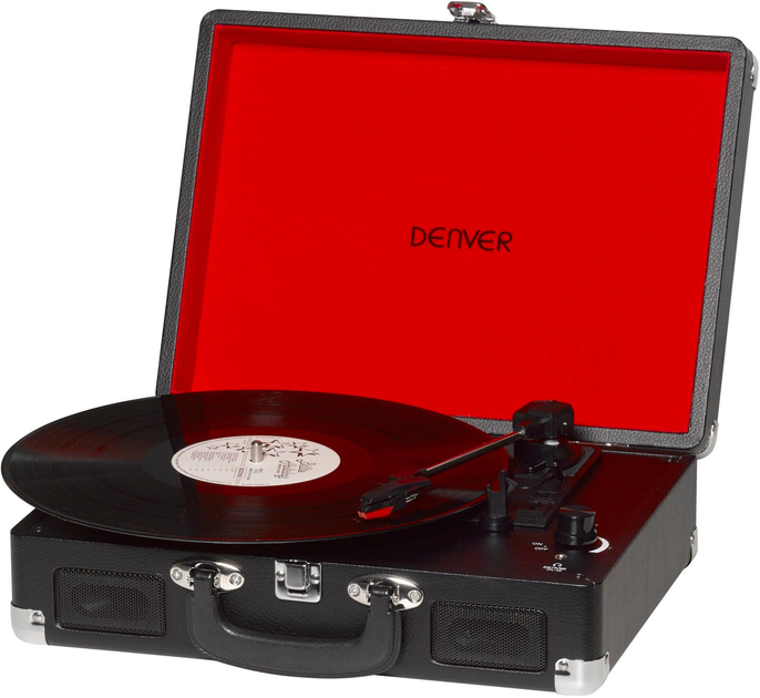 Проигрыватель виниловых дисков DENVER VPL-120 Black – фото, отзывы ...