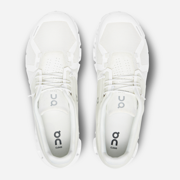 Buty do biegania męskie On Running Cloud 5 5998376 40.5 (7UK) 25.5 cm Białe (7630419183846) - obraz 5
