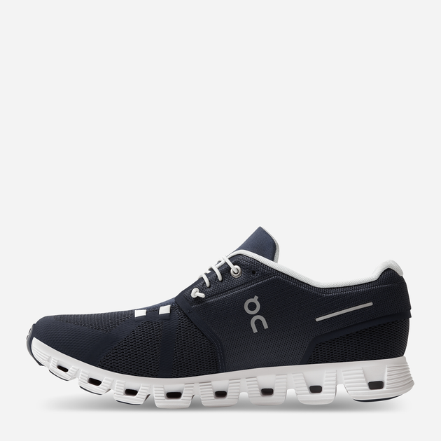 Buty do biegania męskie On Running Cloud 5 5998916 43 (9UK) 27.5 cm Ciemnogranatowe (7630440669708) - obraz 3