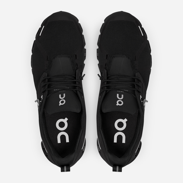 Buty do biegania męskie On Running Cloud 5 Waterproof 5998842 43 (9UK) 27.5 cm Czarne (7630440676034) - obraz 5