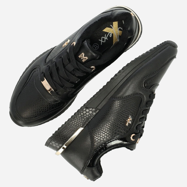 Sneakersy damskie MEXX MEXMXK047103W-1045 38 Czarne (8720762035608) - obraz 4