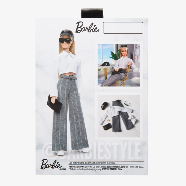Одежда для кукол Барби Стиль Городской шик Barbie Signature BarbieStyle Fashion Pack – Urban Chic (HJW95) - Фото 6 Одежда для кукол Барби Стиль Городской шик Barbie Signature BarbieStyle Fashion Pack – Urban Chic (HJW95) - изображение 6