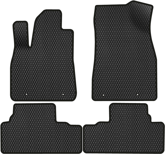 Акция на EVA килимки EVAtech в салон авто для Lexus RX 450h (AL10) 2009-2015 3 покоління SUV USA 4 шт Black от Rozetka