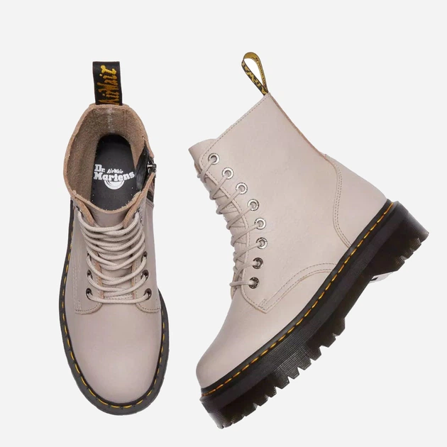 Жіночі берці високі DR. MARTENS DRM31159348 38 24.5 см Бежеві (190665590142) - зображення 3