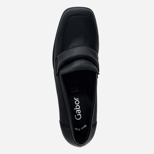 Loafersy damskie skórzane GABOR GAB35290-27 41 Czarne (4066558062057) - obraz 2