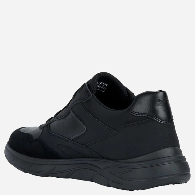 Чоловічі кросівки GEOX GEOU36E1D0PTEKC9999 42 Чорні (8056206224841) - зображення 2