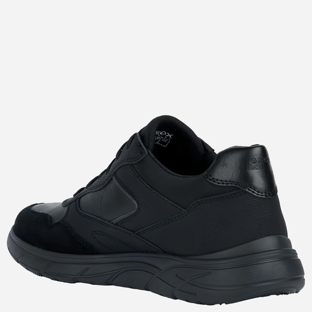 Чоловічі кросівки GEOX GEOU36E1D0PTEKC9999 44 Чорні (8056206224865) - зображення 2