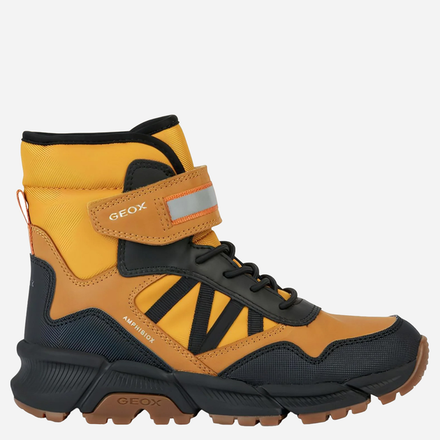 Дитячі зимові черевики для хлопчика GEOX GEOJ36LCD0MEFUC2G9B 32 Жовті (8056206362499) - зображення 1