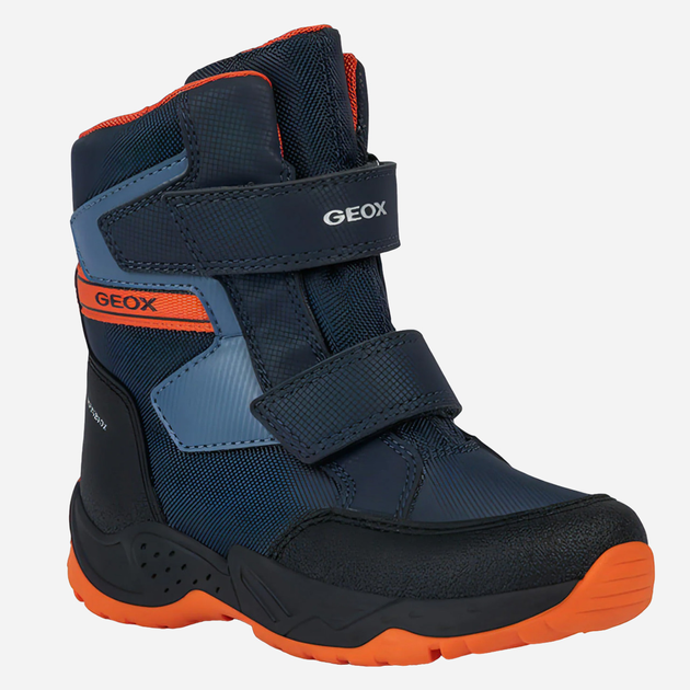 Дитячі зимові черевики для хлопчика GEOX GEOJ36FSA0FUCEC0820 32 Сині (8056206358058) - зображення 1