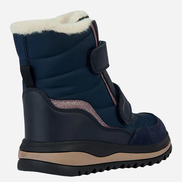 Дитячі зимові черевики для дівчинки GEOX GEOJ36EWB054FUC4002 31 Сині (8056206356337) - зображення 2