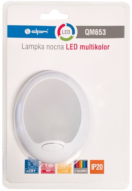 Lampka nocna DPM QM653 (5903332583089) - obraz 2