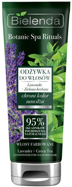 Odżywka Bielenda Botanic Spa Rituals Lawenda + Zielona Herbata do włosów farbowanych 250 ml (5902169028398) - obraz 1