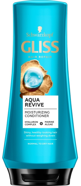 Odżywka Gliss Aqua Revive do włosów suchych i normalnych 200 ml (9000101658736) - obraz 1