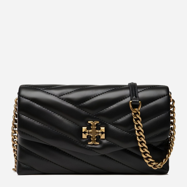 Сумка крос-боді через плече жіноча з натуральної шкіри Tory Burch TORB90343-001 Чорна (196133110508) - зображення 1