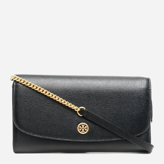 Torebka crossbody damska ze skóry naturalnej Tory Burch TORB137152-001 Czarna (196133251621) - obraz 1