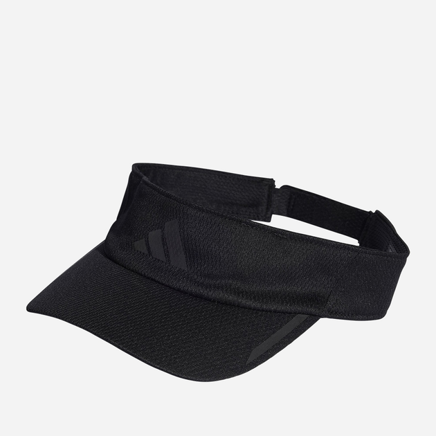 Daszek biegowy Adidas Run Visor A.R. HT4814 OSFL Czarny (4066751238211) - obraz 1