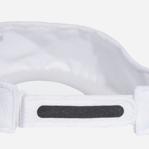 Daszek na głowę przeciwsłoneczny adidas Run Visor A.R. HR7052 OSFM 58 Biały (4066751230444) - obraz 3