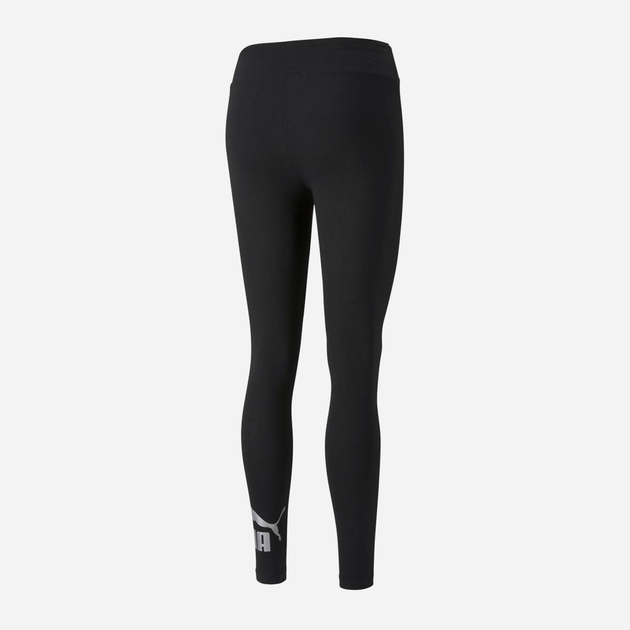 Спортивні легінси жіночі Puma Ess+ Metallic Leggings 848307-51 XS Чорні (4064535375831) - зображення 2