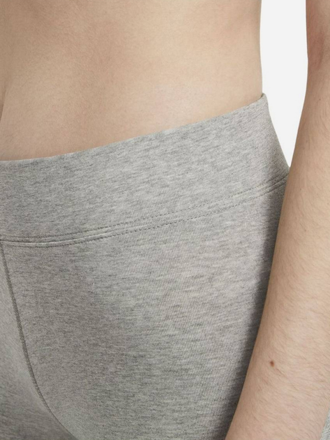 Kolarki damskie Nike W Nsw Essntl Mr Biker Short CZ8526-063 XS Szare (194502820201) - obraz 5