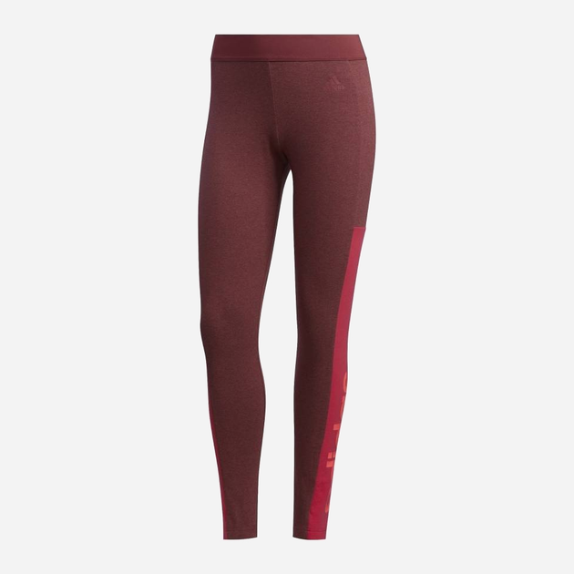 Legginsy sportowe damskie Adidas W E Cb Tight GD2923 XXS Czerwone (4062062018122) - obraz 1