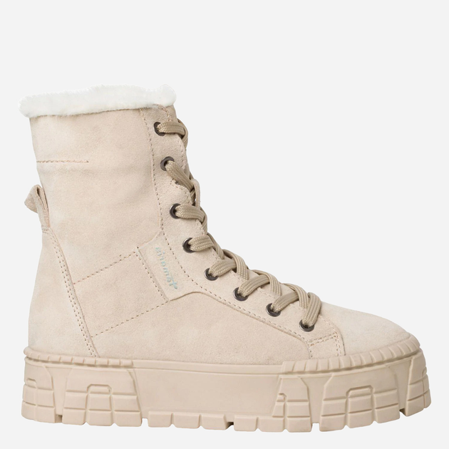 Жіночі зимові черевики високі TAMARIS WOR26841-41-375 40 Бежеві (4064197866692) - зображення 1