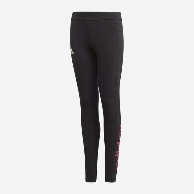 Дитячі спортивні лосини для дівчинки Adidas Yg Linear Tight DJ1316 116 см Чорні (4060509808138) - зображення 1