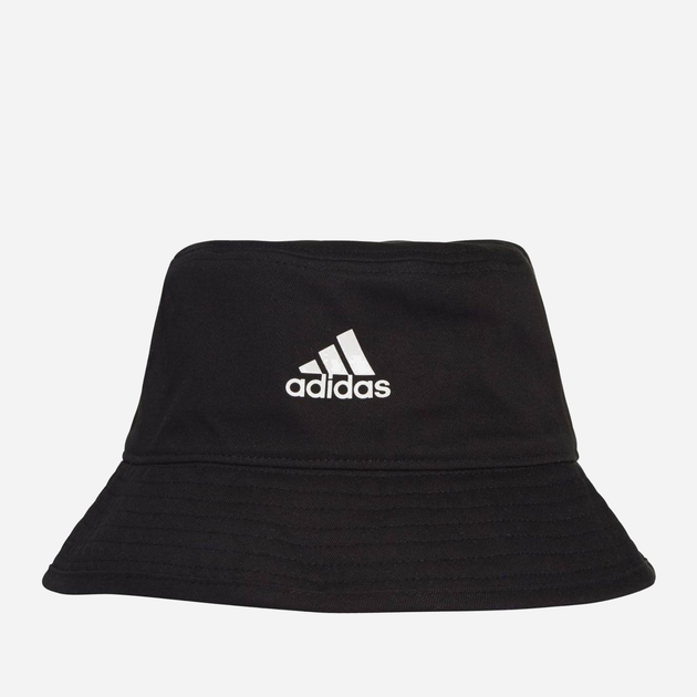 Панама adidas Cotton Bucket H36810 OSFM 56 Чорна (4064048577975) - зображення 1