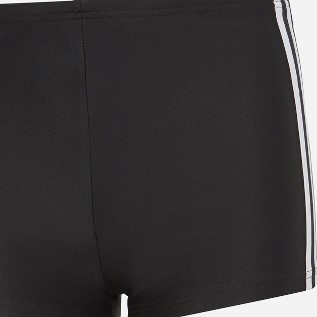 Підліткові плавки-шорти для хлопчика adidas 3S Boxer HR7476 140 см Чорні (4066745057019) - зображення 4