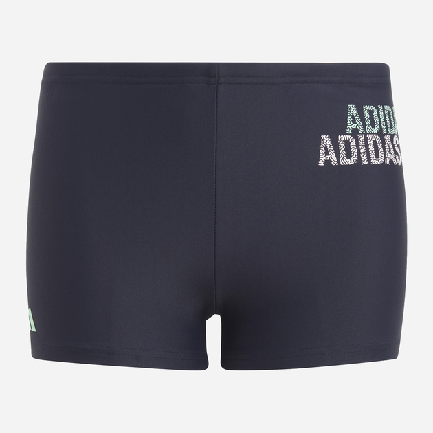 Kąpielówki młodzieżowe chłopięce bokserki adidas Logo Swim Brief H49556 176 cm Ciemnoszare (4066745078991) - obraz 1