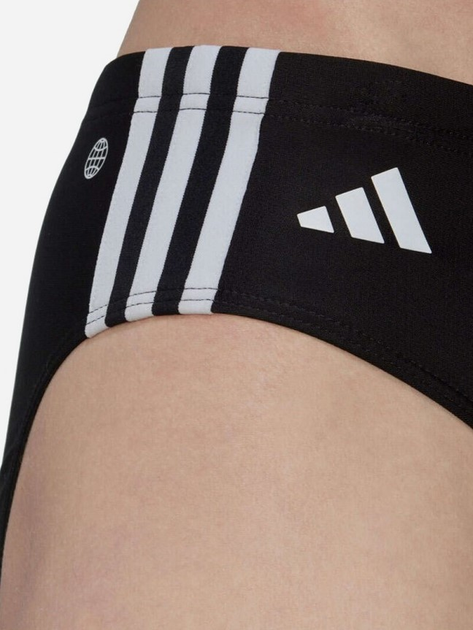 Плавки-сліпи чоловічі adidas 3Stripes Trunk HT2063 7 Чорні (4066745149486) - зображення 5