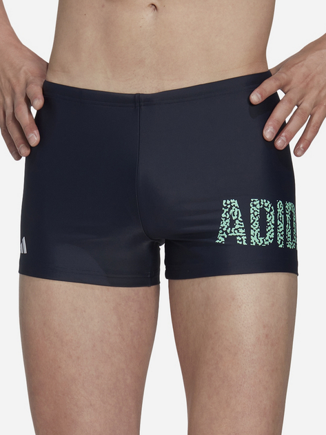 Kąpielówki męskie bokserki adidas Lineage Boxer HT2070 6 Ciemnoszare (4066745173252) - obraz 1