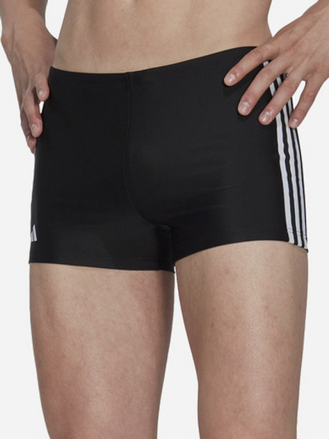 Kąpielówki bokserki męskie Adidas 3Stripes Boxer HT2073 7 Czarne (4066745165325) - obraz 1