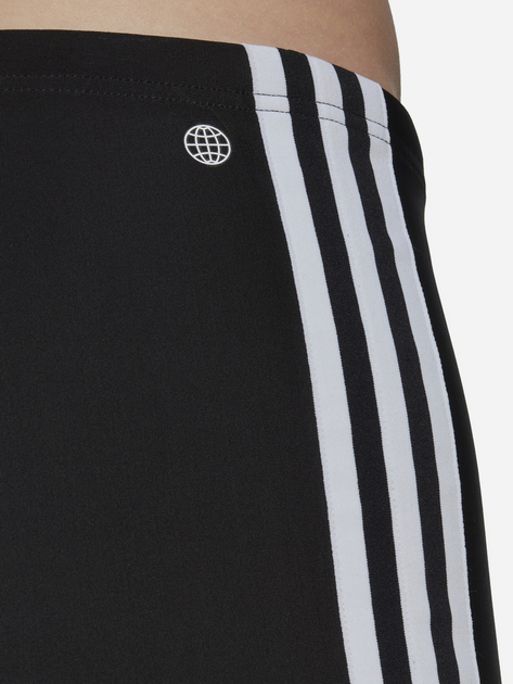Kąpielówki męskie bokserki adidas 3Stripes Boxer HT2073 7 Czarne (4066745165325) - obraz 6