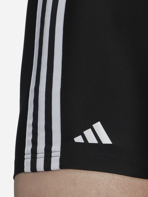 Kąpielówki męskie bokserki adidas 3Stripes Boxer HT2073 7 Czarne (4066745165325) - obraz 7