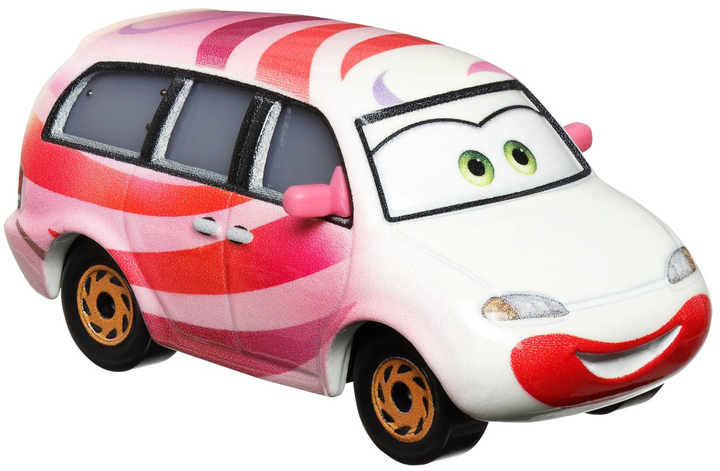 Samochód Mattel Disney Pixar Cars On The Road Claire Gunz’er (0194735110414) - obraz 4