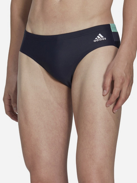 Kąpielówki męskie slipy adidas Block Trunk HT2083 6 Czarne (4066745103259) - obraz 1