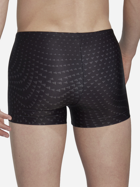 Kąpielówki męskie bokserki adidas Aop Boxer HT2093 6 Czarne (4066745123189) - obraz 2