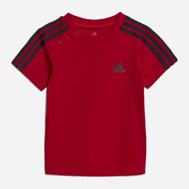 Komplet dziecięcy letni (koszulka + spodenki) dla chłopca Adidas I 3S Sport Set IC7781 86 cm Wielokolorowy (4066745149400) - obraz 2