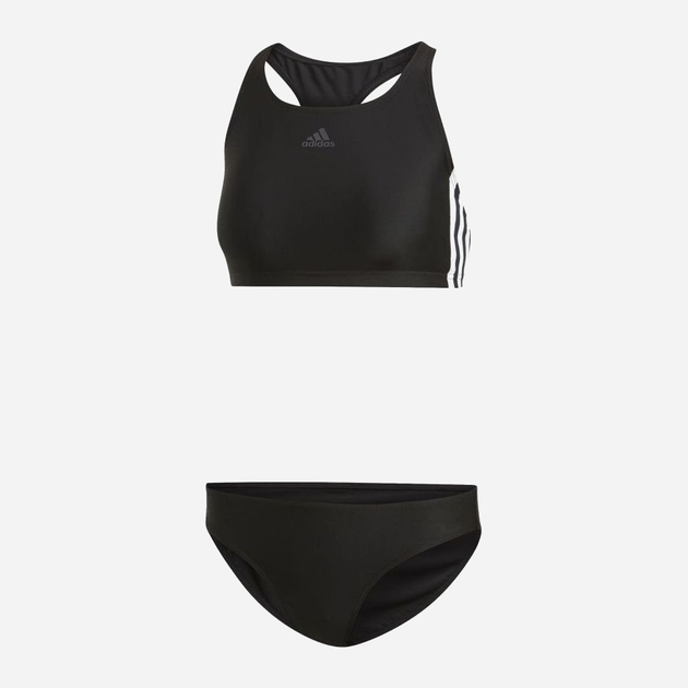 Strój kąpielowy dwuczęściowy damski Adidas Fit 2Pc 3S DQ3315 38 Czarny (4060515169117) - obraz 1