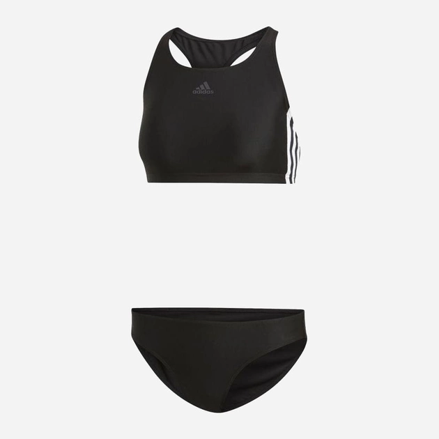 Strój kąpielowy dwuczęściowy damski Adidas Fit 2Pc 3S DQ3315 40 Czarny (4060515169193) - obraz 1