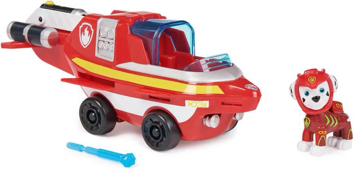 Samochód Spin Master The Paw Patrol Aqua Pups z figurką (0778988446706) - obraz 2